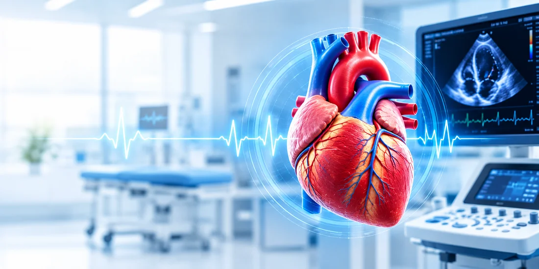 Medical heart visual for healthcare design